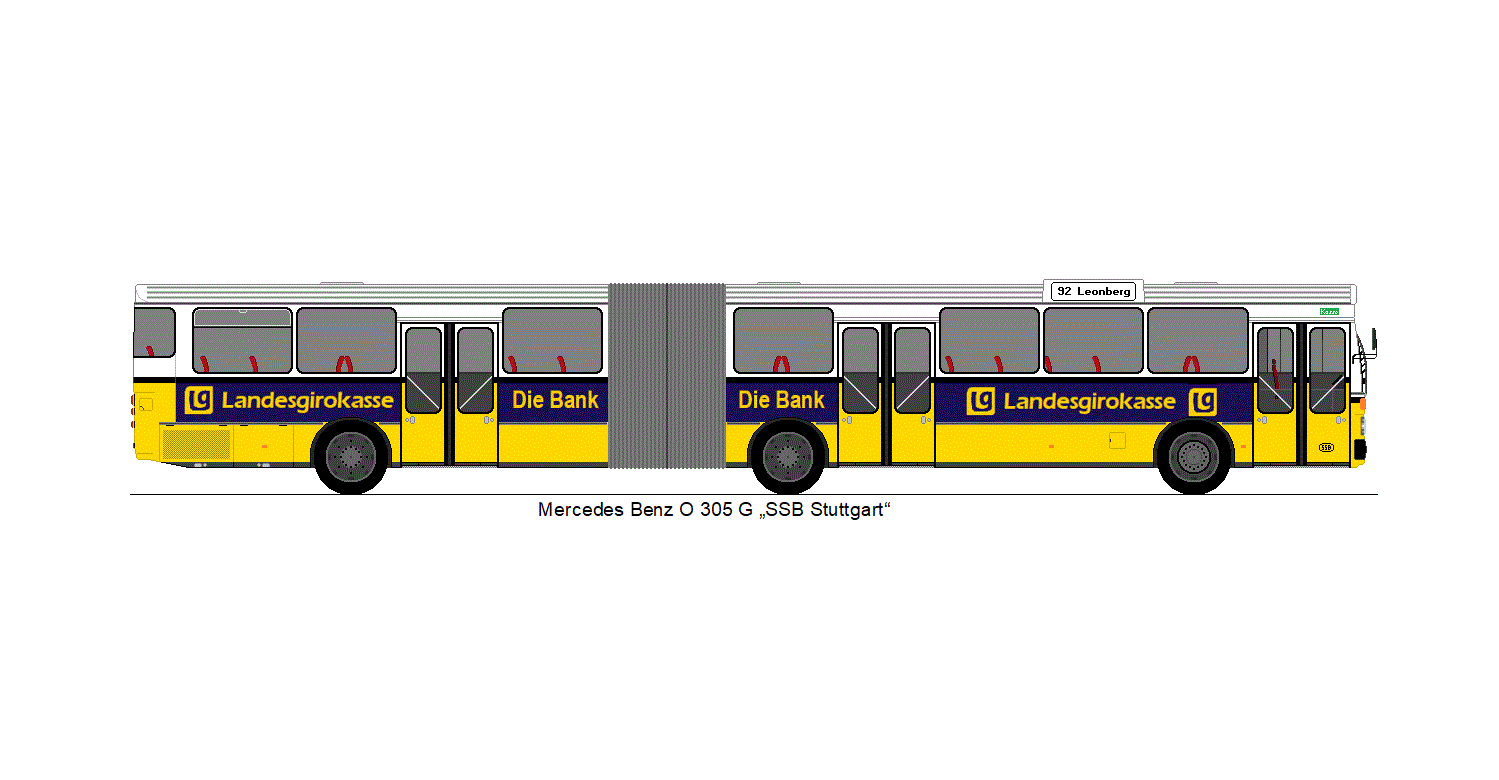 SSB Stuttgart - Mercedes Benz O 305G