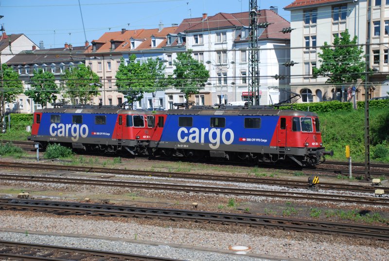 421 385 und 391 am 08.05.2008 in Offenburg.