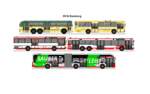DVG Duisburg - B�ssing 12'000 T + Mercedes Benz O 305 + Mercedes Benz O 405 + Neoplan N 4020/3 + Mercedes Benz eCitaro G