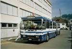 (070'914) - ZVB Zug - Nr. 37/ZG 3387 - FBW/Hess am 11. September 2004 in Zug, Garage