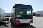(287'336) - TRAVYS Yverdon - Nr. 106 - MAN (ex Dr. Richard, A-Wien Nr. 1431) am 25. Mai 2026 in Kerzers, Interbus