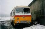 (026'908) - Frigg, Zernez - Saurer/T�scher (ex P 24'626) am 7.
