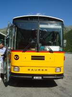 (135'733) - Mark, Andeer - GR 1866 - Saurer/R&J (ex PostAuto Graub�nden; ex P 24'350) am 21.
