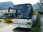 (237'771) - Lado, Gandria - TI 322'266 - Setra (ex Interbus, Yverdon Nr. 63; ex TPB, S�deilles; ex Rod, Oron-La-Ville) am 2. Juli 2022 in Castione, Industria
