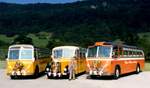 (MD274) - Aus dem Archiv: Widmer, Aarburg - AG 14'518 - Saurer/Saurer (ex Diethelm, Z�rich; ex P 24'133) + AG 19'943 - Berna/R&J (ex Gutjahr, Pfungen; ex AOE Langnau Nr.