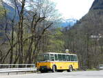 (248'732) - Wittwer, Chur - GR 16'004 - FBW/Gangloff (ex Eggenberger, M�riken; ex AVG Grindelwald Nr. 11; ex P 24'170) am 16. April 2023 in Soazza, Grotto Verbi