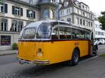(267'024) - Gogniat, M�nchenbuchsee - BE 17'050 - FBW/FHS (ex Herzog, Muttenz; ex Kontiki, Wettingen Nr. 4; ex Nett, Bachs; ex P 23'179; ex P 2187) am 14. September 2024 in Bern, Museum f�r Kommunikation