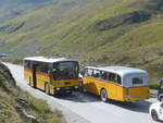 (220'503) - Oser, B�rchen - VS 93'575 - NAW/Lauber (ex Epiney, Ayer) + Bonnard, Ayer - VS 16'091 - Saurer/Hess (ex APN Gen�ve; ex Baumgartner, Grenchen; ex P 23'009; ex P 2031) am 6.