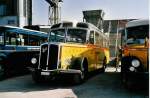 (049'319) - Fischer, Lotzwil - BE 550'705 - Saurer/FHS (ex Funi-Car, Biel; ex P 19'983; ex P 23'157) am 25.