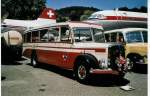 (061'523) - Knecht, Windisch - Saurer/T�scher (ex Schweizer Armee; ex P 23'073) am 13.