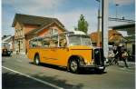 (085'019) - Tschannen, Zofingen - AG 6121 - Saurer/T�scher (ex Luk, Gr�sch) am 13.