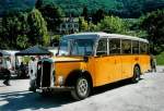 (108'107) - Riviera Carburant Lavage, St-L�gier - VD 42 - Saurer/Saurer (ex Oldtimer Club Saurer, Arbon; ex AVG Grindelwald; ex P 23'106; ex P 2160) am 21.