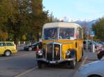 (166'055) - Blaser, Unterseen - BE 105'053 - Saurer/T�scher (ex Gessinger, Bad Ragaz) am 4.