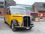 (181'254) - Riviera Carburant Lavage, St-L�gier -  P 2160  - Saurer/Saurer (ex Oldtimer Club Saurer, Arbon; ex AVG Grindelwald; ex P 23'106; ex P 2160) am 24.