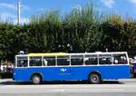 (266'806) - TF Fribourg (CTF) - Nr. 63/FR 180'988 - Volvo/Hess (ex TPF Fribourg Nr. 63; ex TF Fribourg Nr. 63) am 7. September 2024 in Fribourg, Place Georges Python