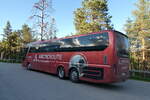 (288'074) - Aus Norwegen: Bussring, Troms� - ZH 62'888 - MAN am 11. Juni 2026 in Saariselk�, Hotel Santa's