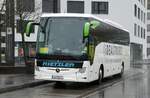 (282'058) - Aus Oesterreich: Rietzler, Ried i.O. - LA RR 31 - Mercedes am 2. November 2025 beim Bahnhof Sargans