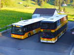 (180'282) - PostAuto Ostschweiz - SG 356'506 - Mercedes (ex Schmidt, Oberb�ren) + SG 273'223 - Neoplan (ex P 27'022) am 21.