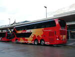 (241'277) - Aus Deutschland: Unser Roter Bus, Ueckerm�nde - VG-B 97 - Neoplan am 14.