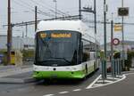 (267'619) - transN, La Chaux-de-Fonds - Nr. 169/NE 209'169 - Hess/Hess Gelenktrolleybus am 1. Oktober 2024 beim Bahnhof Marin-�pagnier