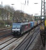 crossrail/14751/185-566-mit-dgs-43670-am 185 566 mit DGS 43670 am 01.04.2008 in Offenburg.