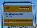 (233'640) - PostAuto-Haltestelle - F�rstenau, F�rstenaubruck - am 10.