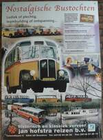 (156'950) - Plakat f�r Jan Hofstra Reizen am 20.