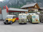 (206'293) - Hurter, M�nchaltdorf - ZH 84'998 - Berna/FHS (ex Volkart, Russikon; ex ASD Aigle; ex P 21'003) + Nostalgieclub, Filzbach - SG 252'661 - FBW/R&J (ex Steiner, Kaltbrunn; ex Gr�nenfelder,