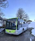 (O 24.4 c) - Abderhalden, Wildhaus - SG 16'709 - Mercedes (ex Busland, Burgdorf Nr. 207) am 26. April 2024 in Wildhaus, Garage
