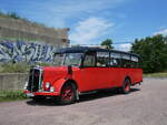 (264'598) - Raab, Bad D�rrenberg - MER-K 49H - Saurer/Saurer (ex BDZ/Landerlebniswelt, Bad D�rrenberg; ex Fankhauser, CH-Arzier; ex AFA Adelboden/CH Nr.