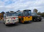 (268'743) - Aus der Schweiz: Ballestraz, Gr�ne - VS 11'615 - Saurer/Saurer (ex Girardet, Yverdon) am 27.