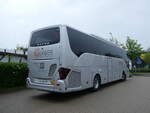 (261'505) - Aus der Schweiz: Gerber, Matzendorf - SO 149'883 - Setra am 15. April 2024 in Buchloe, Wirtschaft Alp-Villa