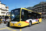 (289'444) - GrindelwaldBus, Grindelwald - Nr. 220/BE 109'220 - Mercedes am 7. Juli 2026 beim Bahnhof Grindelwald 