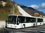 (245'832) - Intertours, Domdidier - Nr. 658/FR 300'658 - Mercedes (ex Nr. 206; ex VZO Gr�ningen Nr. 51) am 4. Februar 2023 beim Bahnhof Tenero