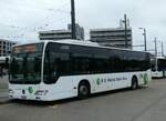 (256'312) - Maag, Kloten - Nr. 30/ZH 590'930 - Mercedes (ex TPL Lugano Nr. 301) am 21. Oktober 2023 beim Bahnhof Z�rich Stettbach