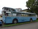 (166'173) - Oldie-Tours Z�risee, Wollerau - FBW/T�scher Hochlenker (ex VBZ Z�rich Nr.