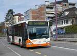(259'983) - RBS Worblaufen - Nr. 2/BE 366'002 - Mercedes am 3. M�rz 2024 beim Bahnhof Zollikofen Steinibach