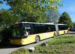 (240'063) - Steiner, Ortschwaben - Nr. 3/BE 83'880 - Mercedes am 11. September 2022 beim Bahnhof G�mmenen