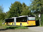 (240'064) - Steiner, Ortschwaben - Nr. 3/BE 83'880 - Mercedes am 11. September 2022 beim Bahnhof G�mmenen