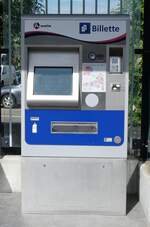 (262'325) - A-welle-Billetautomat am 12. Mai 2024 in T�gerig, Dorfplatz