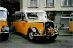 (087'017) - Jaggi, Gelterkinden - BL 80'810 - Saurer/Saurer (ex M�hlemann, Valchava; ex AVG Grindelwald; ex P 23'087) am 25.