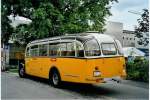 (094'515) - Museum f�r Kommunikation, Bern - BE 384'448 - Saurer/Eggli (ex P 23'135) am 13.