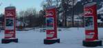 (177'634) - Plakats�ulen F�r 100 Jahre 1917 2017 AFA am 7.