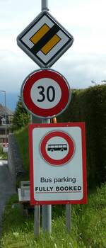 (250'245) - Bus parking FULLY BOOKED am 19.