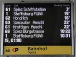 (283'226) - PostAuto-Infobildschirm am 16.