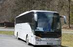 (285'347) - Aus Slowenien: Nomago, Ljubljana - LJ 79-FGN - Setra am 12. M�rz 2026 in Stechelberg, Schilthornbahn