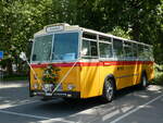 (235'750) - Gast, Reutigen - BE 113'160 - Saurer/T�scher (ex HPTrans, Thusis; ex Mauerhofer, Worb; ex Erni, Schupfart Nr.