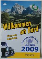 (251'338) - Straubhaar-Willkommen an Bord 2009 am 11.