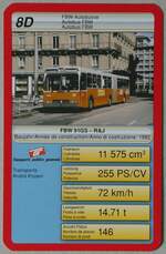 (255'437) - Quartett-Spielkarte mit TPG Gen�ve Nr.