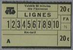 (258'731) - TN-Einzelbillet am 14.